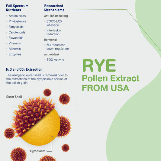Full-Spectrum Nutrients from Rye Pollen Extract